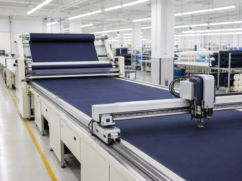 Automatic spreading and cutting machines