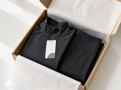Branded packaging unboxing