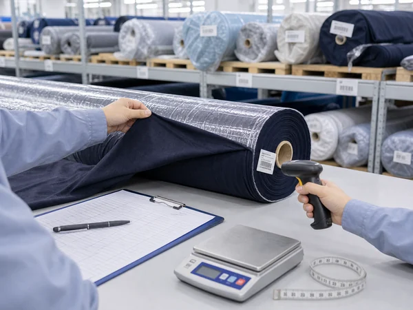 Fabric receiving inspection