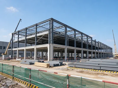 New factory under construction