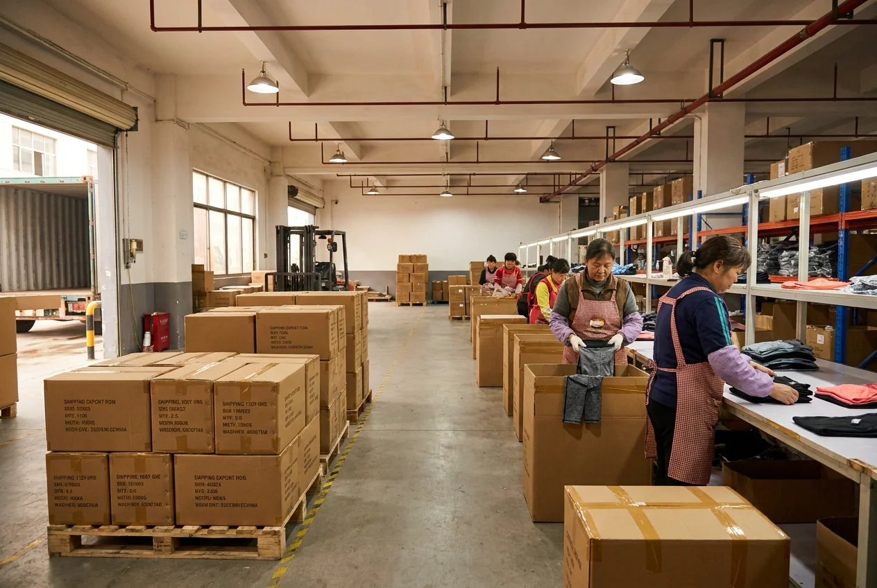 Packing and outbound shipment cartons