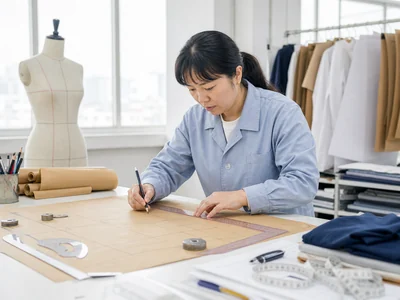 Pattern maker drafting