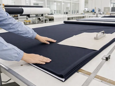 Pre-cut fabric preparation