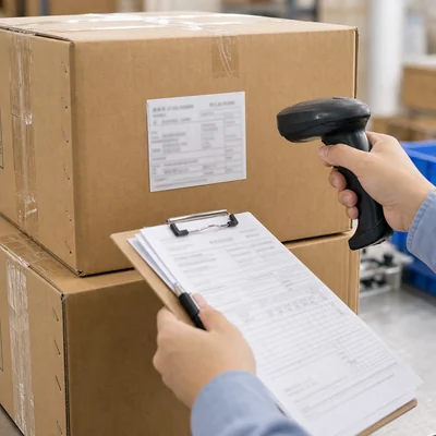 Shipping mark verification