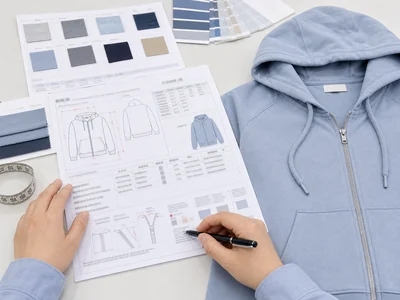 Tech-pack and reference garment