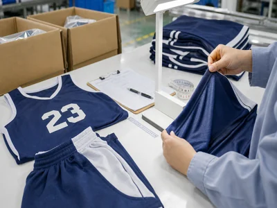 AQL pre-shipment inspection for basketball squad kit