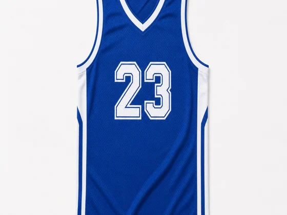 Custom basketball game jersey sleeveless tank with chest and back numbers