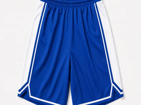 Basketball game shorts knee-length baggy cut