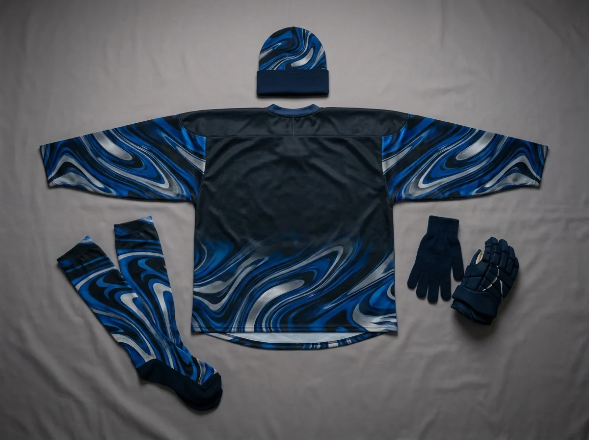 Custom Hockey apparel manufacturing