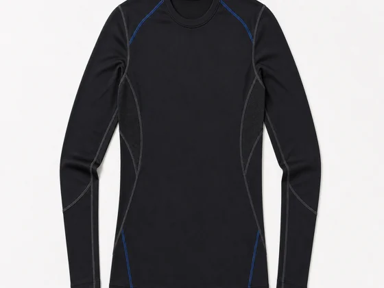 Long-sleeve compression base-layer top
