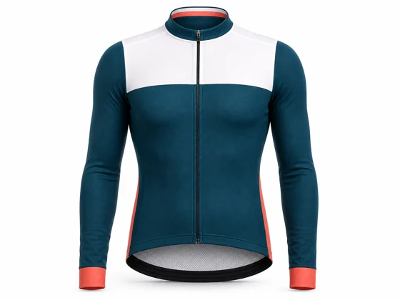 Long-sleeve thermal cycling jersey