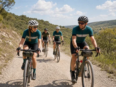 Gravel cycling adventure