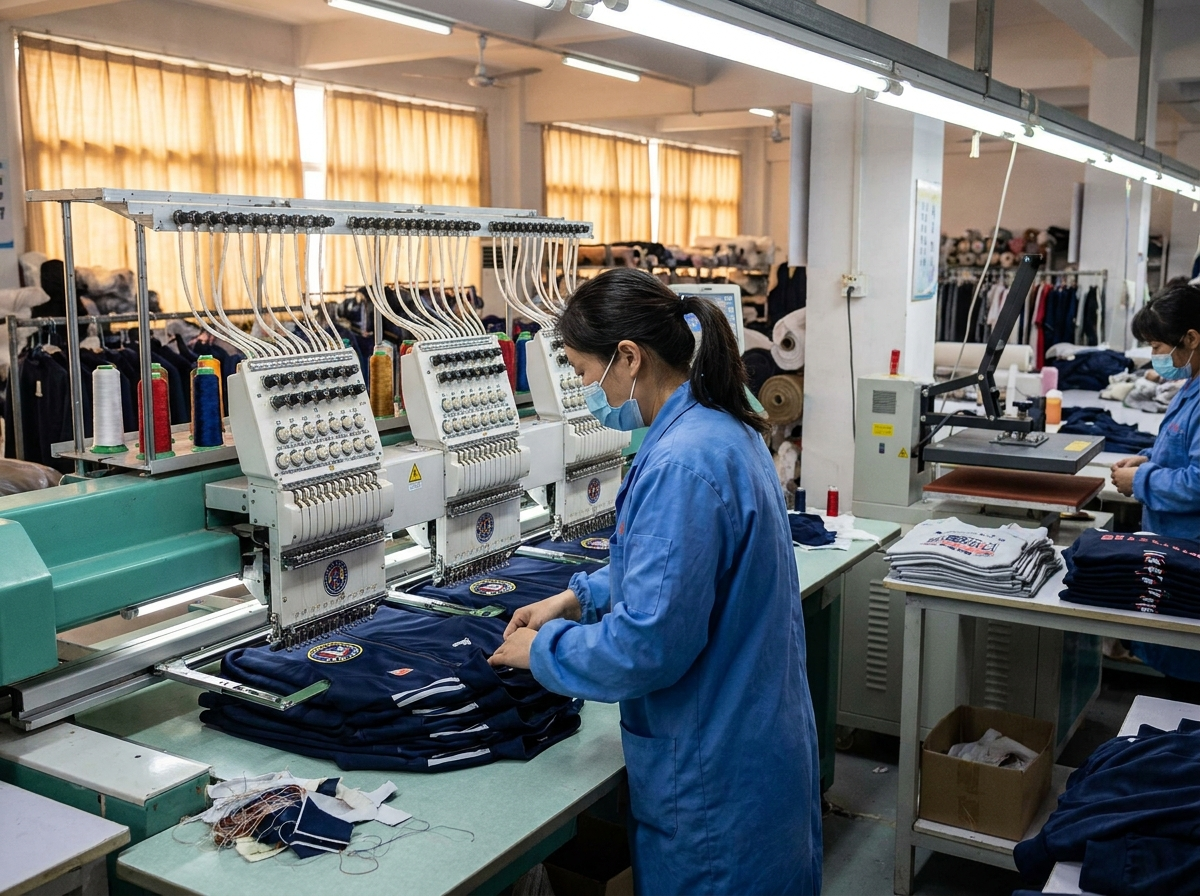 Print and embroidery workstations running all decoration methods