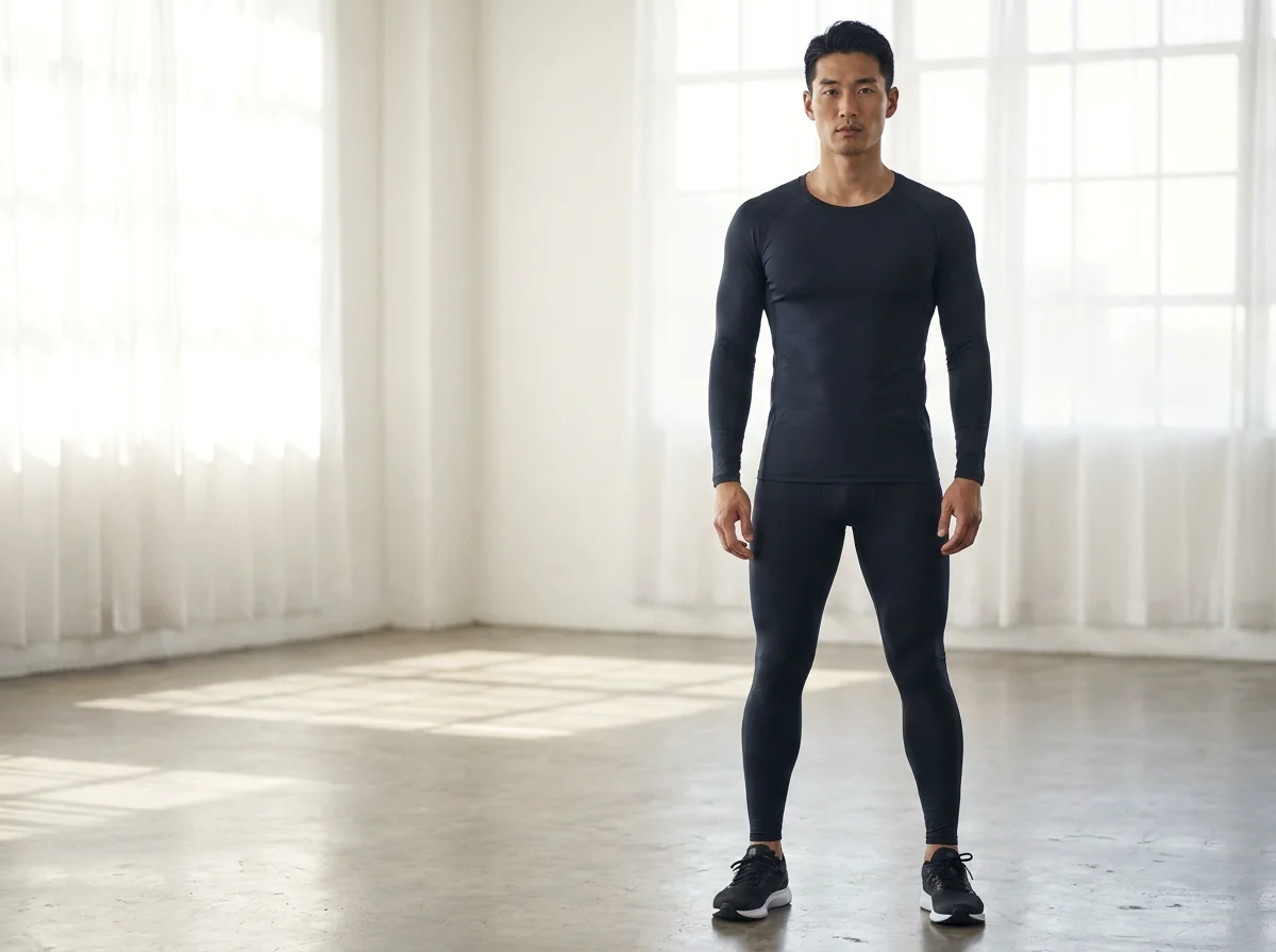 Custom compression apparel for gym wear