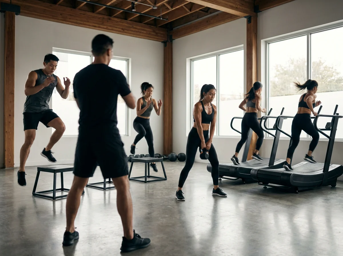HIIT and group training gym apparel