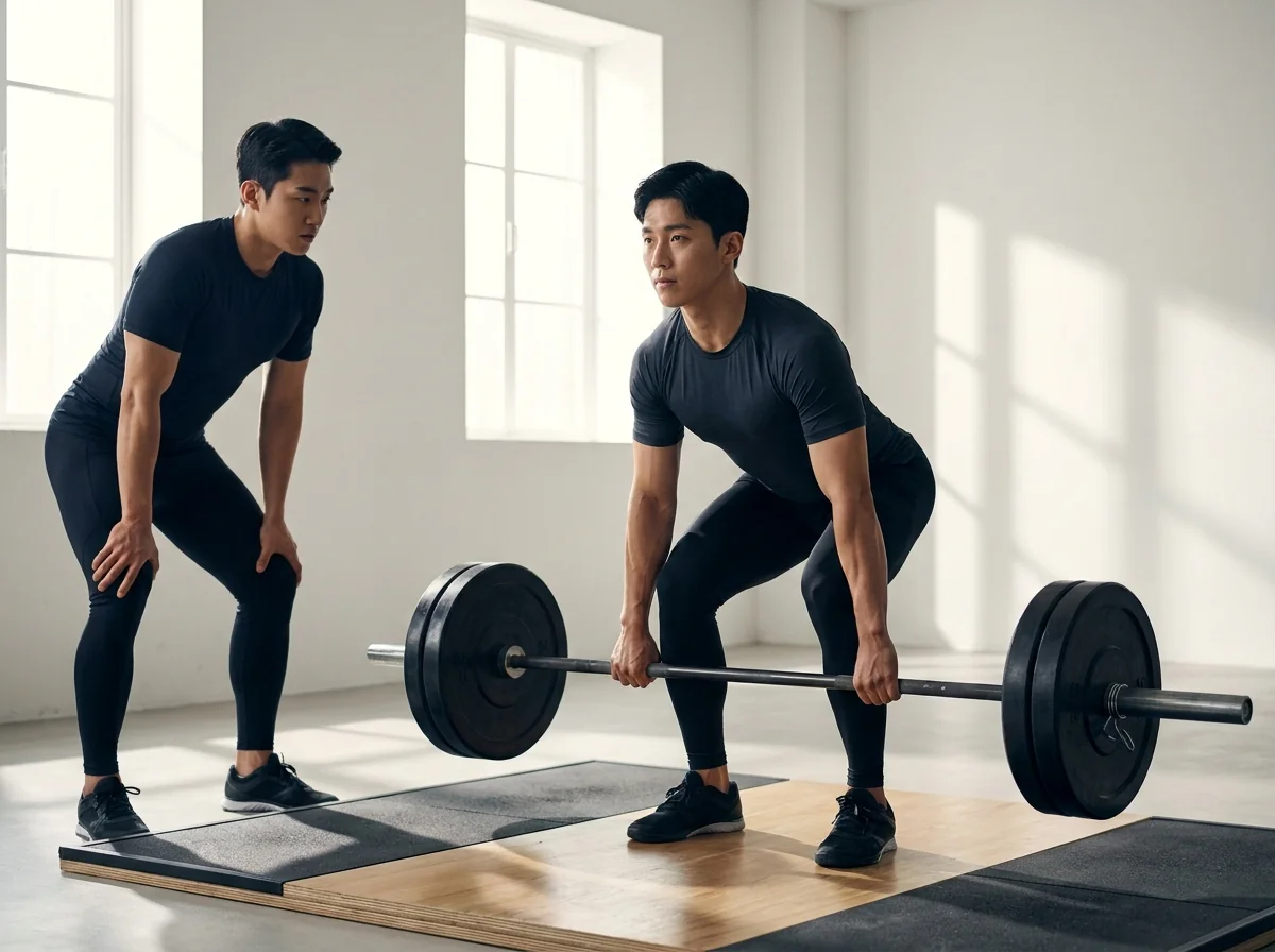 Weightlifting and powerlifting gym apparel
