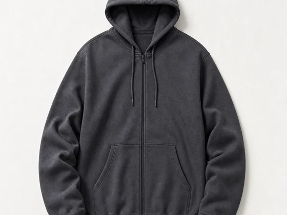 Men's full-zip hoodie