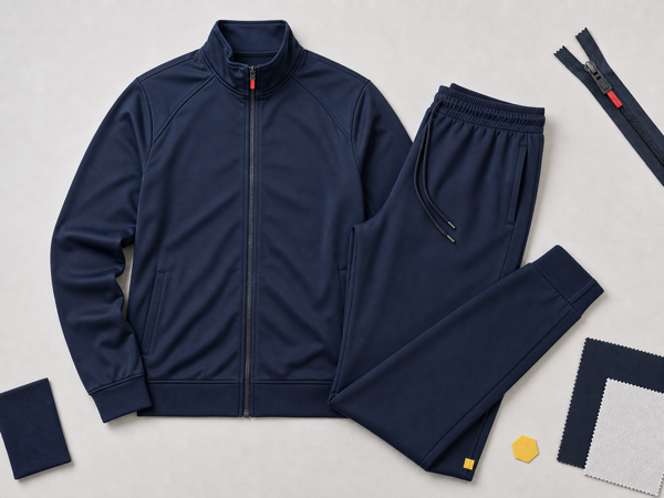 Team warm-up set for club apparel program