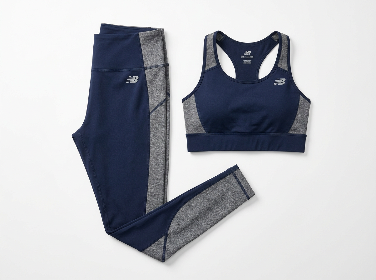 Training and performance activewear: leggings and sports bras