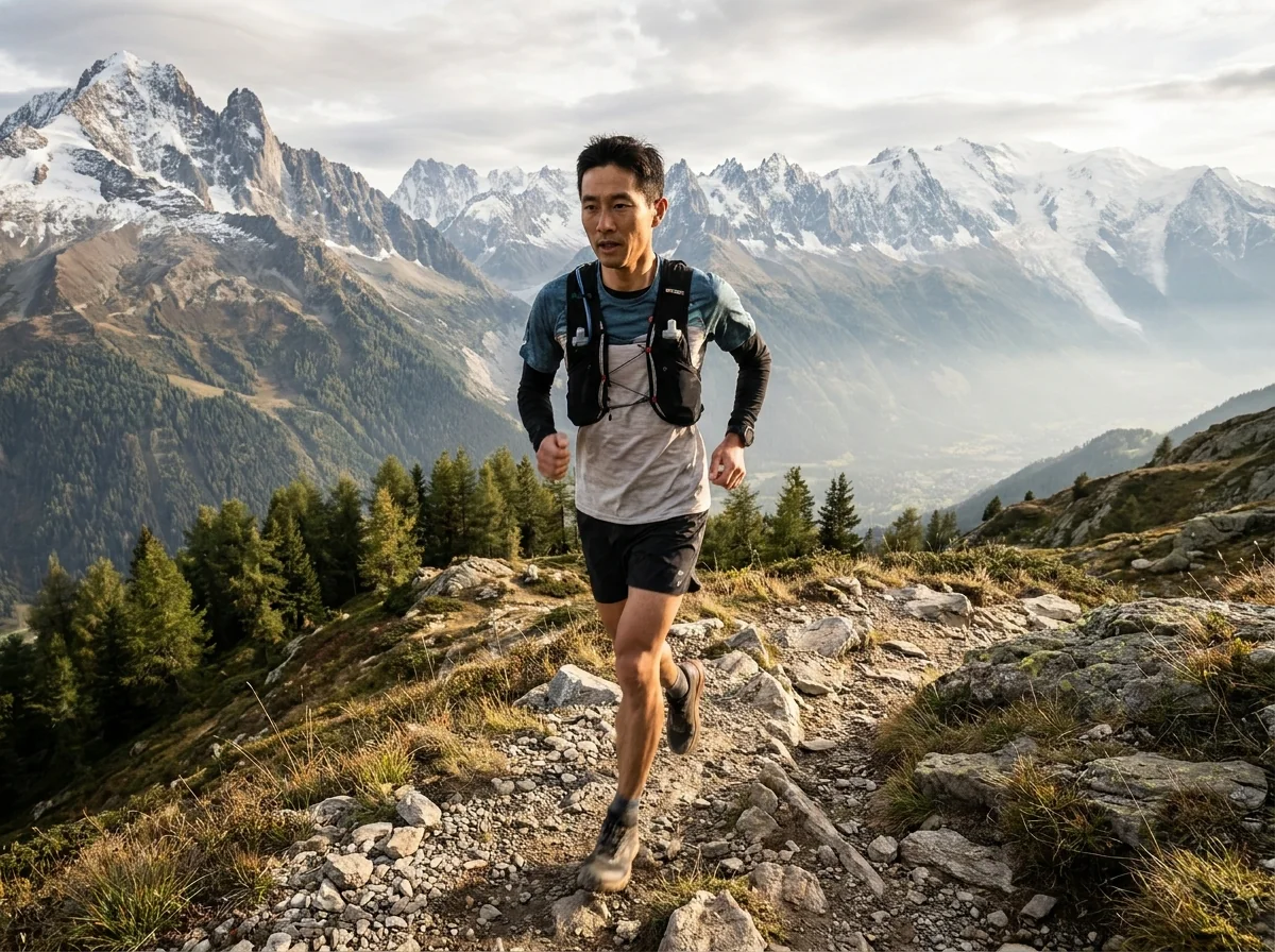 Mountain Trail apparel in use
