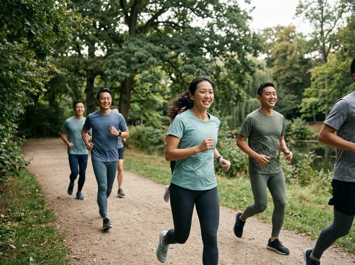 Park Run apparel in use