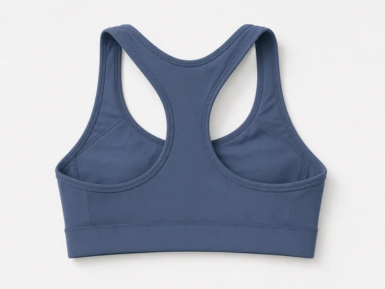 Medium-impact combination racerback sports bra