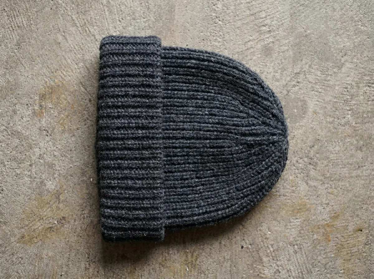 Knit beanie and headwear