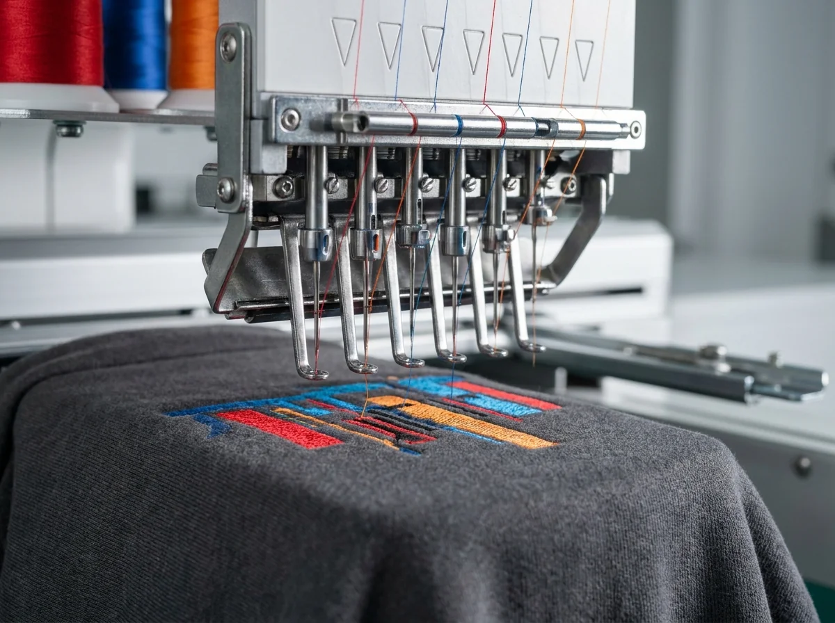 Embroidery (Flat & 3D) decoration
