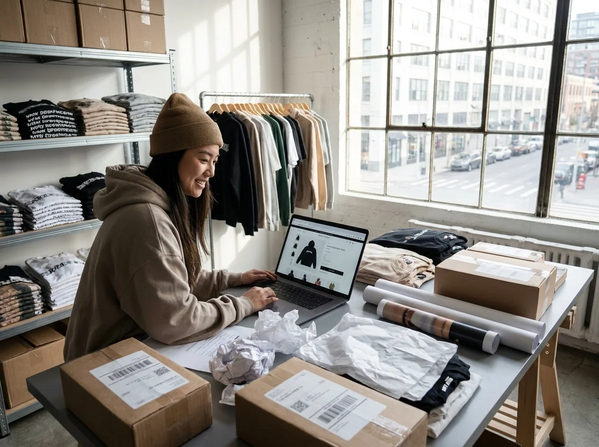 Recurring DTC Shopify streetwear brand drop